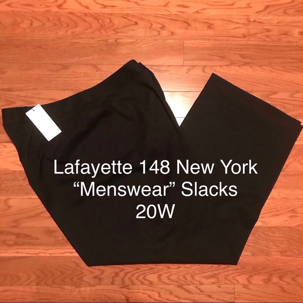 Lafayette 148 New York “Menswear” Style Slacks